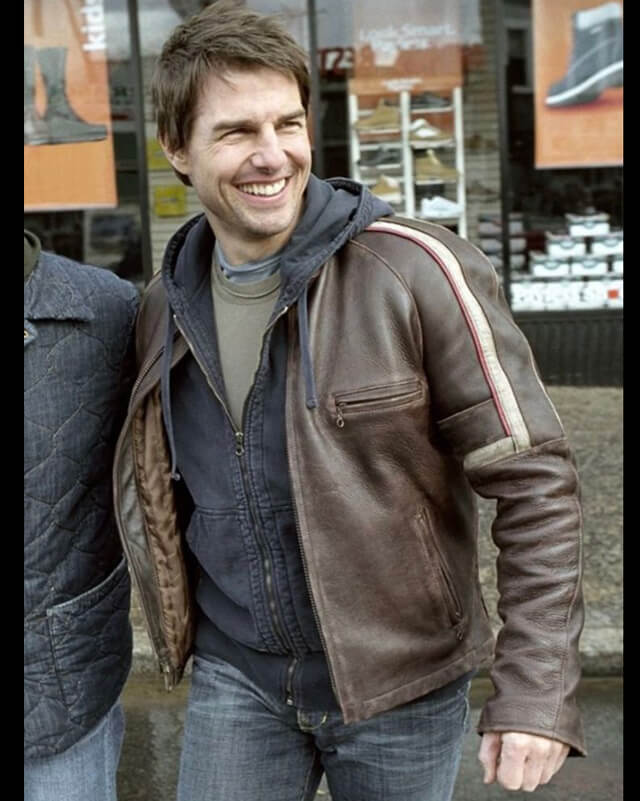 Tom Cruise War Of The Worlds Brown Jacket