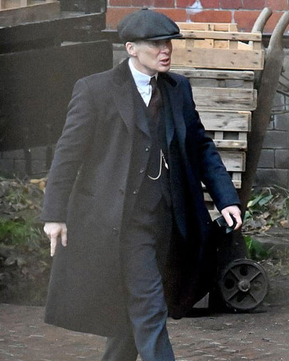 Tommy Shelby Peaky Movie Blue Coat