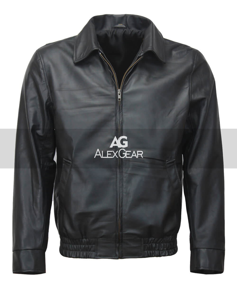 Tony Soprano Black Genuine Leather Jacket