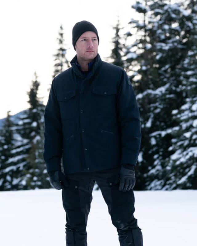 Tracker Colter Shaw Blue Wool Jacket