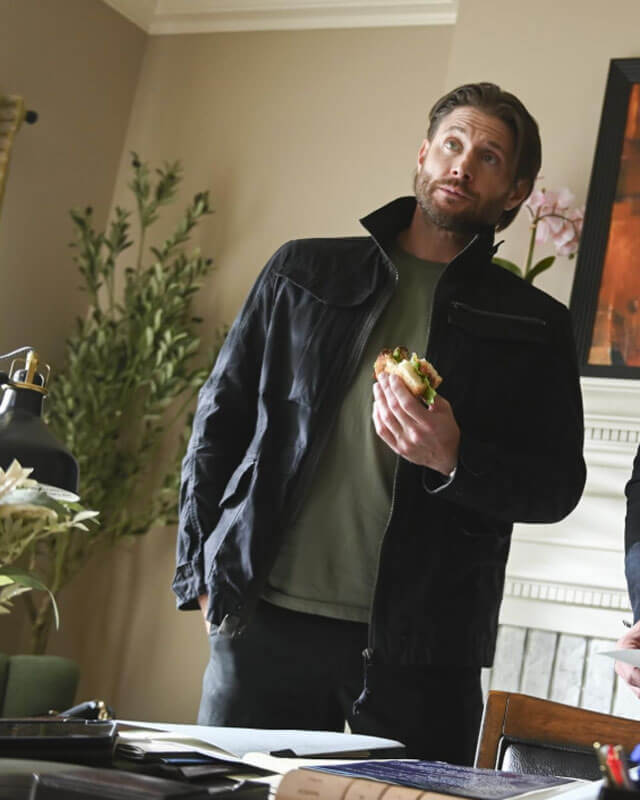 Tracker Russell Shaw Black Cotton Jacket