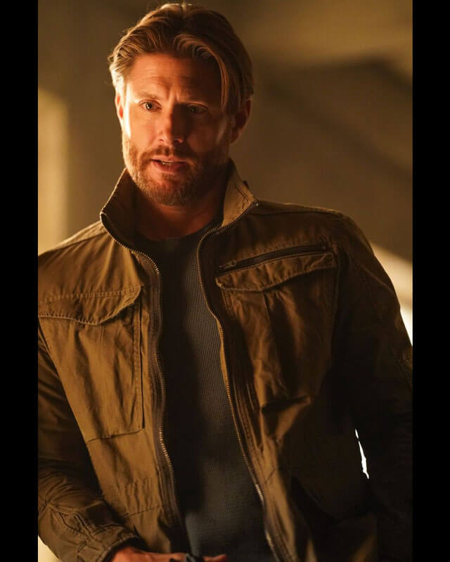 Tracker Russell Shaw Brown Utility Cotton Jacket