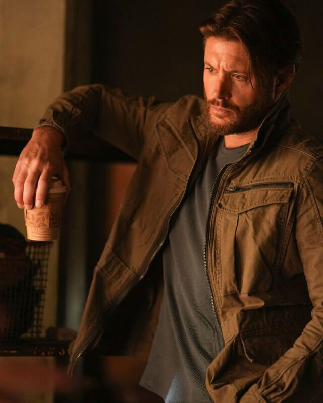 Tracker Russell Shaw Brown Utility Jacket