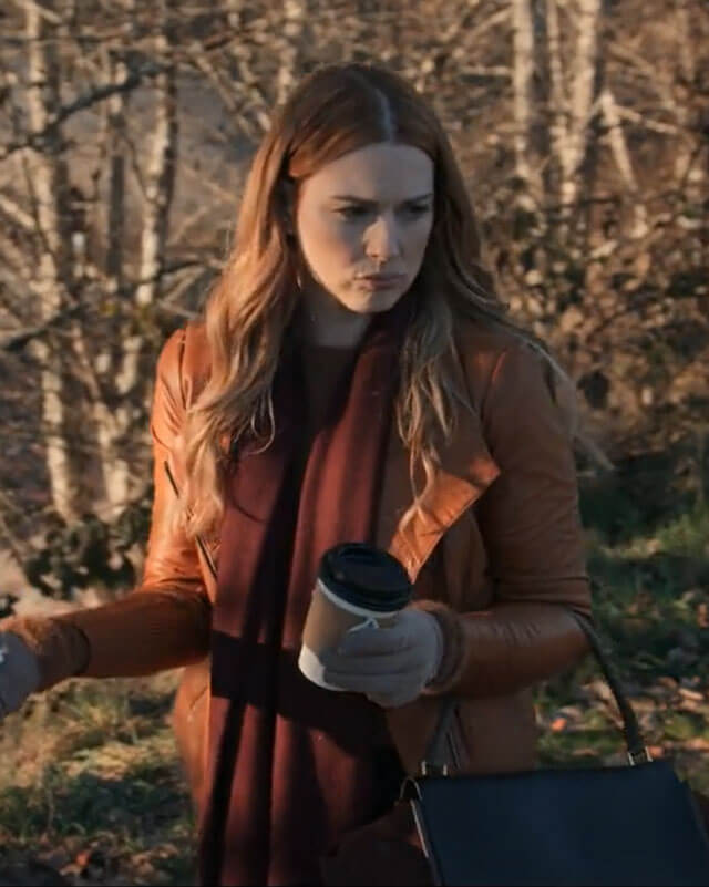 Virgin River S01 Melinda Monroe Biker Leather Jacket