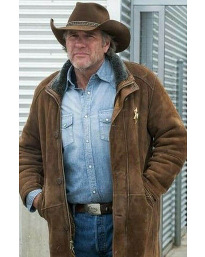 Coat Mens Longmire Sheepskin Coat Walt Longmire Sheriff Coat