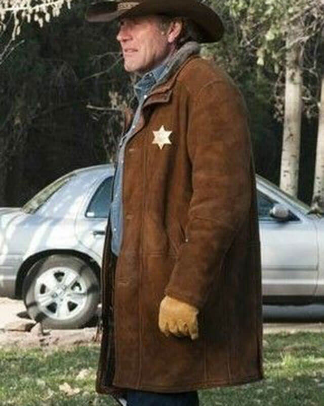Sheriff Longmire Leather Coat
