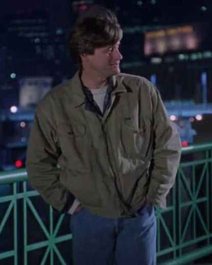 While You Were Sleeping Jack Callaghan Gray Cotton Jacket