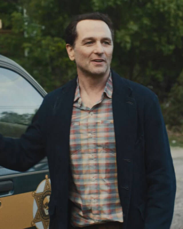 Widows Bay Matthew Rhys Blue Coat