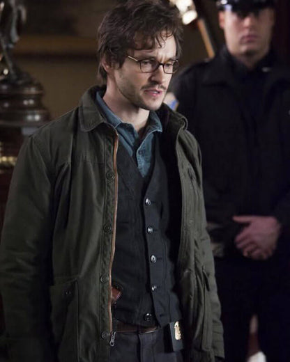 Will Graham Hannibal Gray Cotton Jacket
