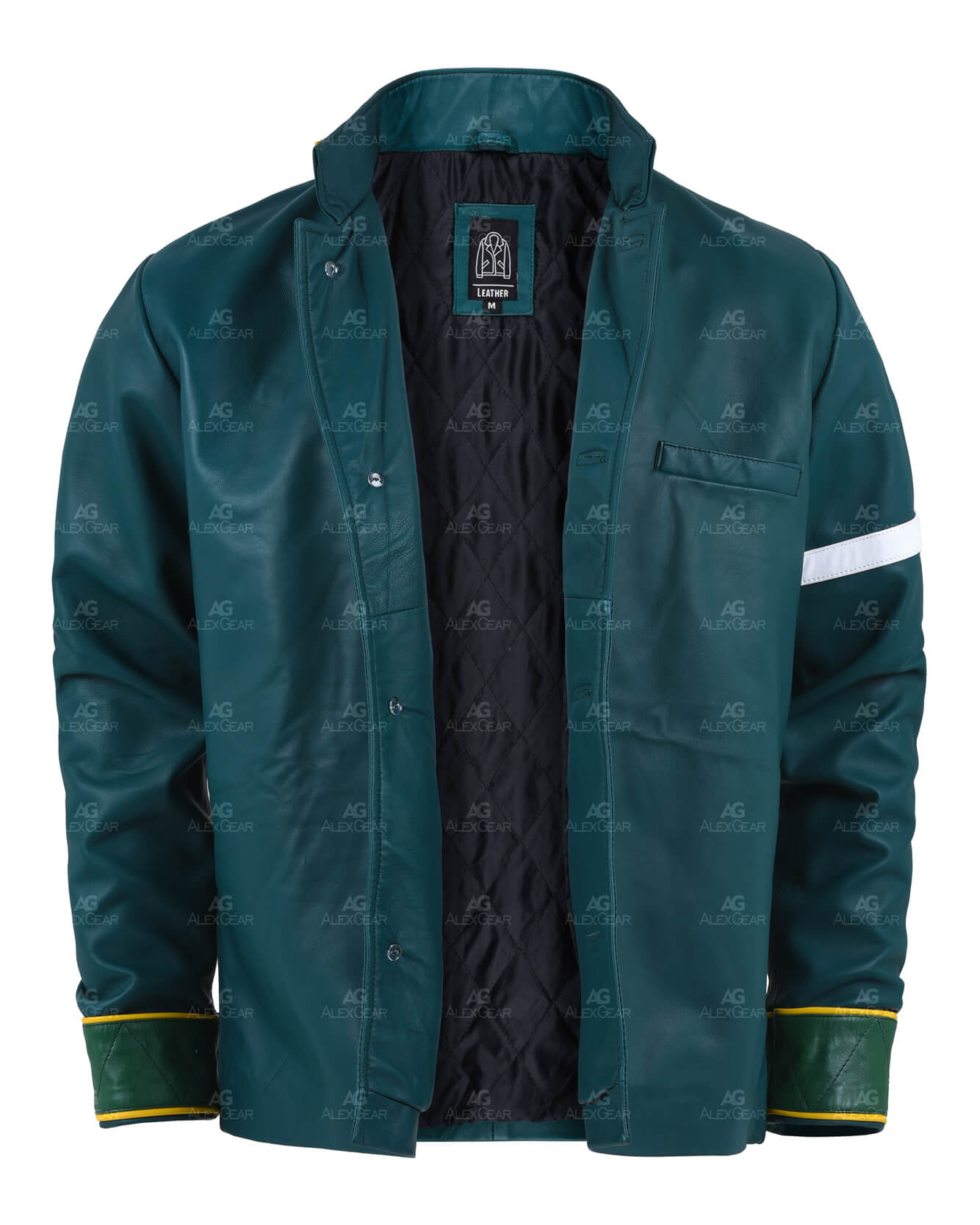 Wind Breaker Green Cosplay Leather Jacket