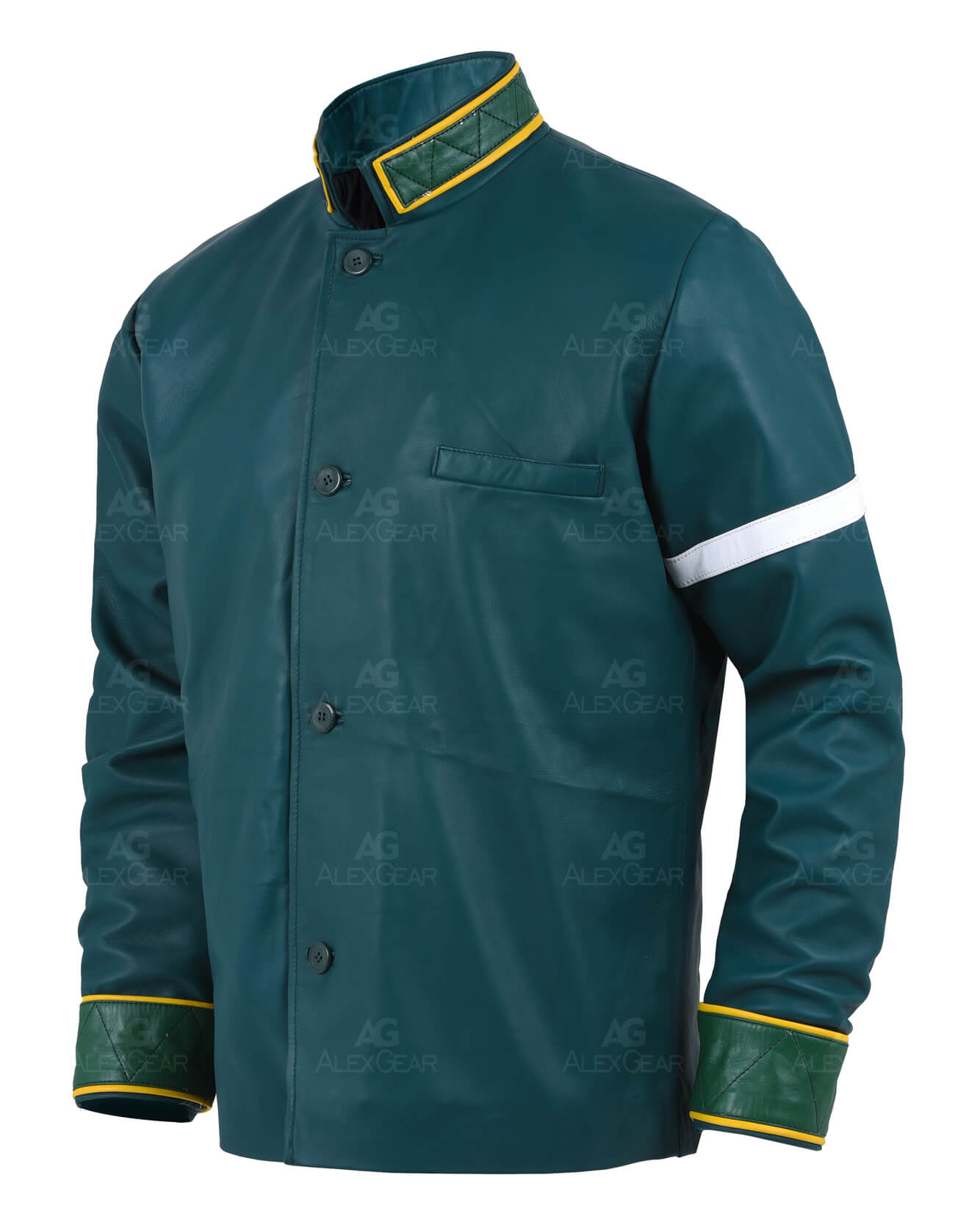 Wind Breaker Green Uniform Cotton Jacket