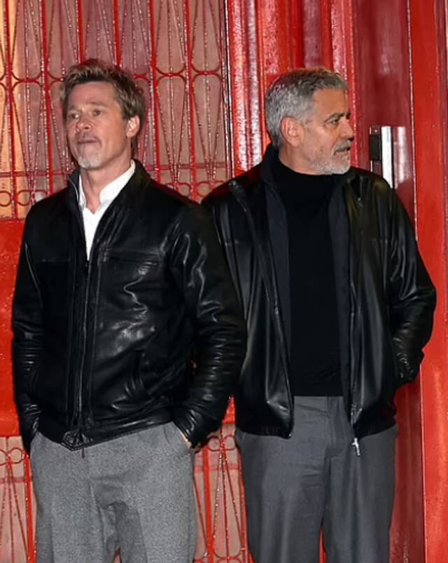 Wolves Brad Pitt George Clooney Jacket