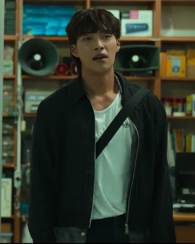 Woo Do Hwan Black Cotton Jacket Mr Plankton