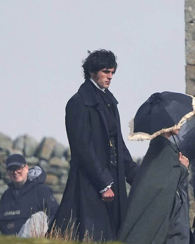Wuthering Heights Jacob Elordi Heathcliff Long Coat