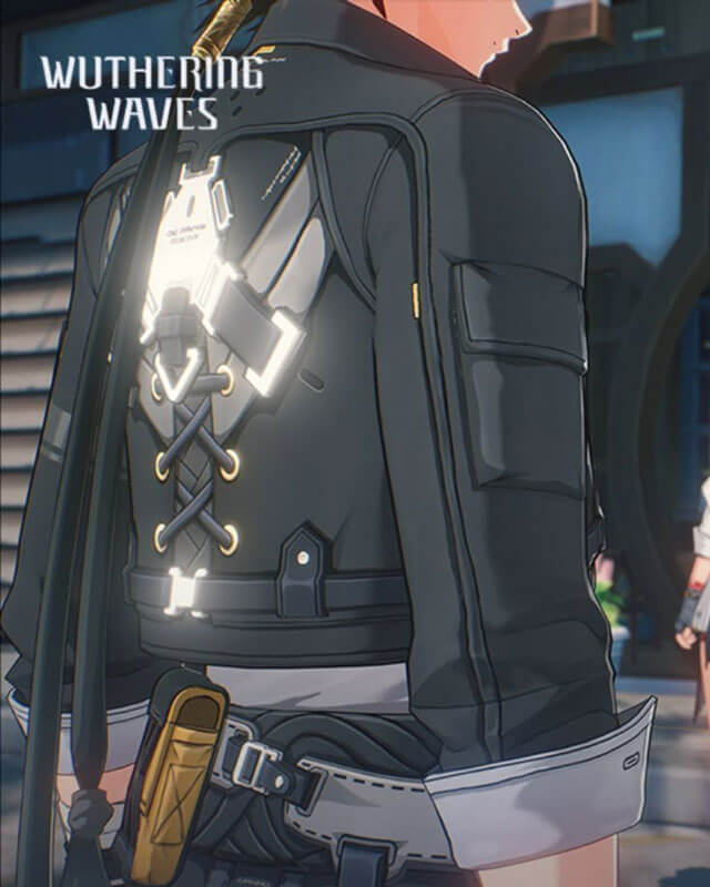 Wuthering Waves Rover Cosplay Black Jacket