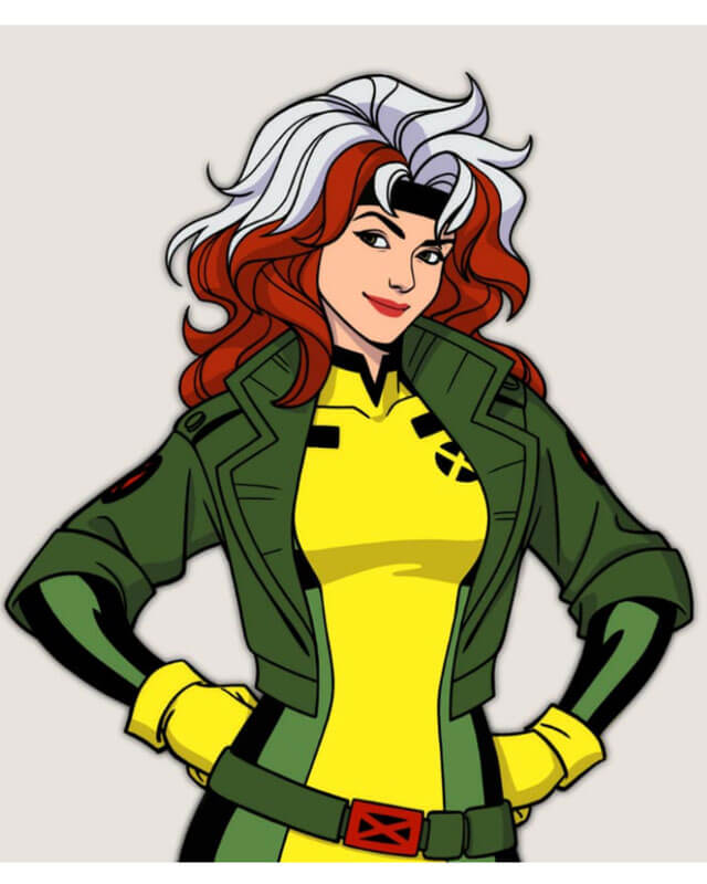 X Men 97 Rogue Green Jacket