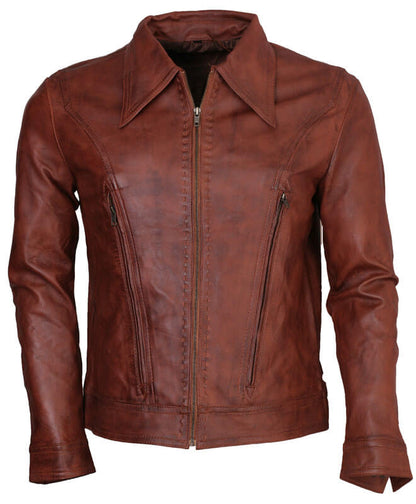 Wolverine Logan Brown Leather Jacket