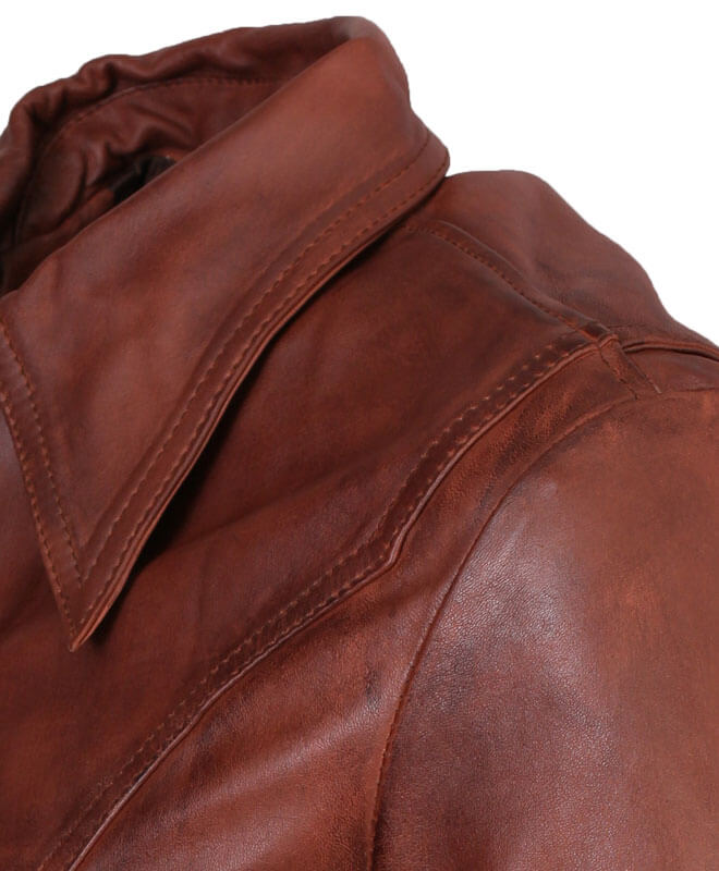 Wolverine Logan Brown Leather Jacket