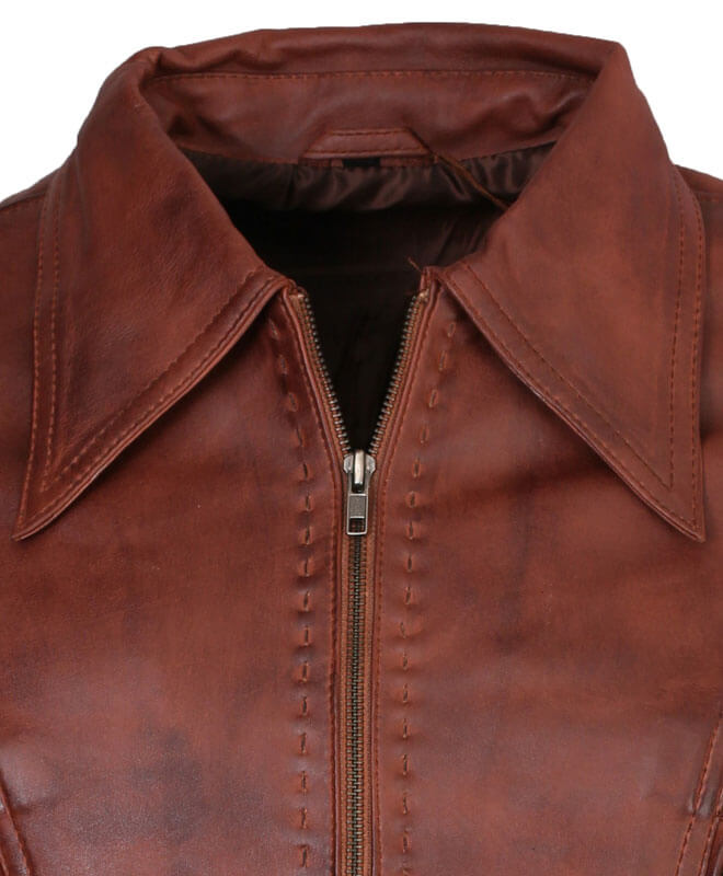 Wolverine Logan Brown Leather Jacket