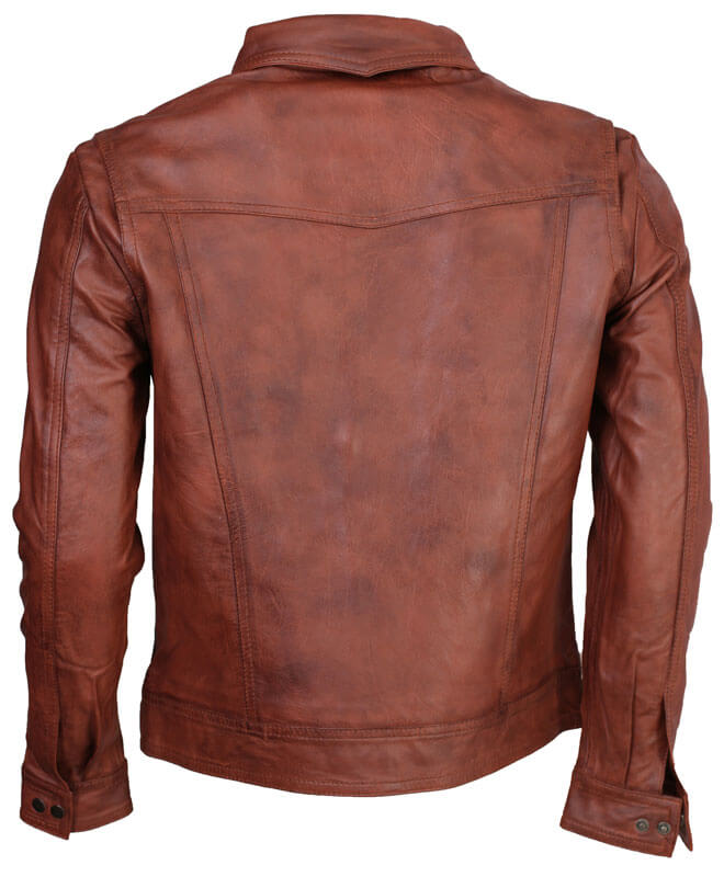 Wolverine Logan Brown Leather Jacket