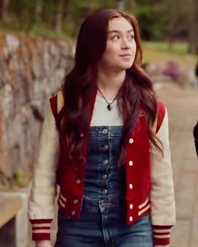 XO Kitty Anna Cathcart Varsity Jacket
