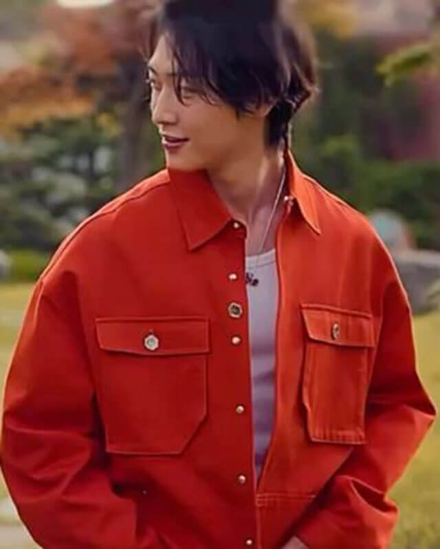 XO Kitty Minho Orange Jacket
