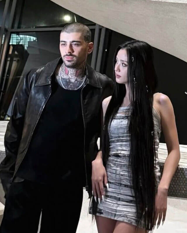 Zayn Malik Eyes Closed Leather Jacket