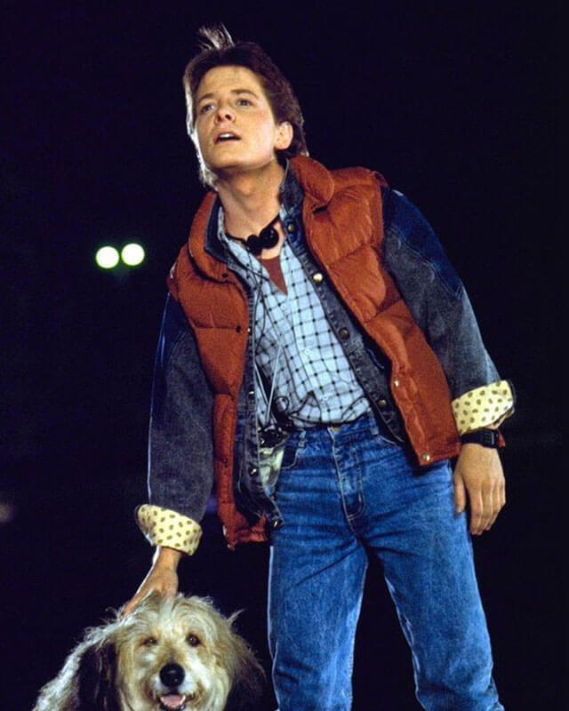 Back To The Future 2 Marty McFly Puffer Vest