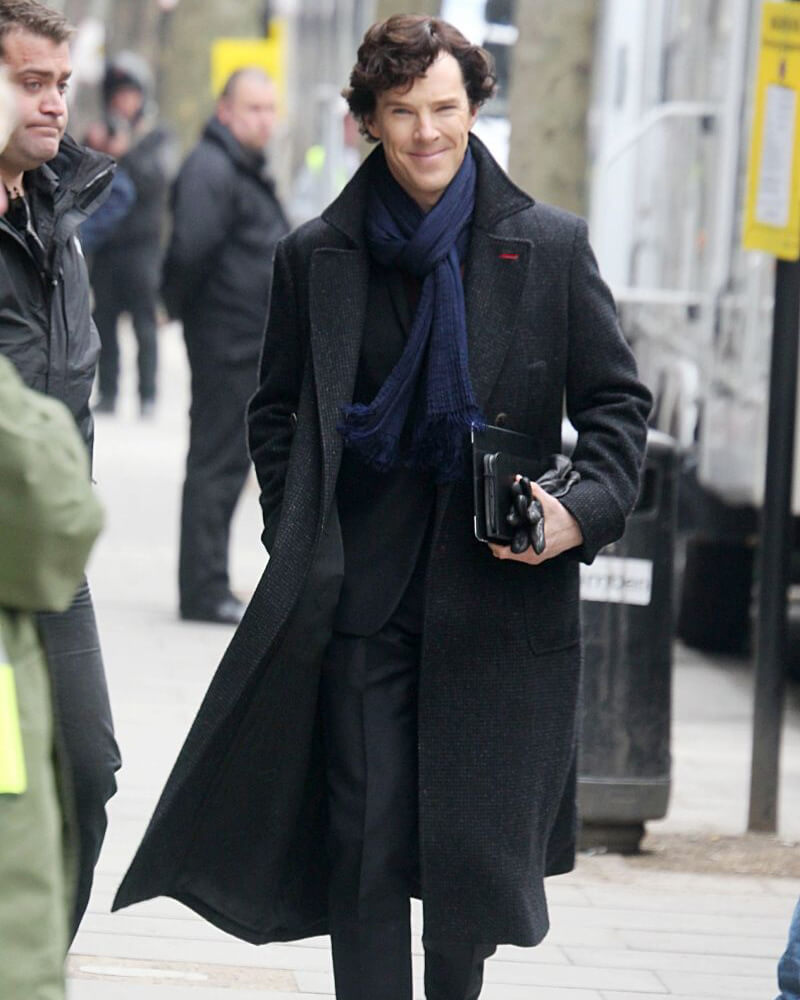 Benedict Cumberbatch Long Wool Coat