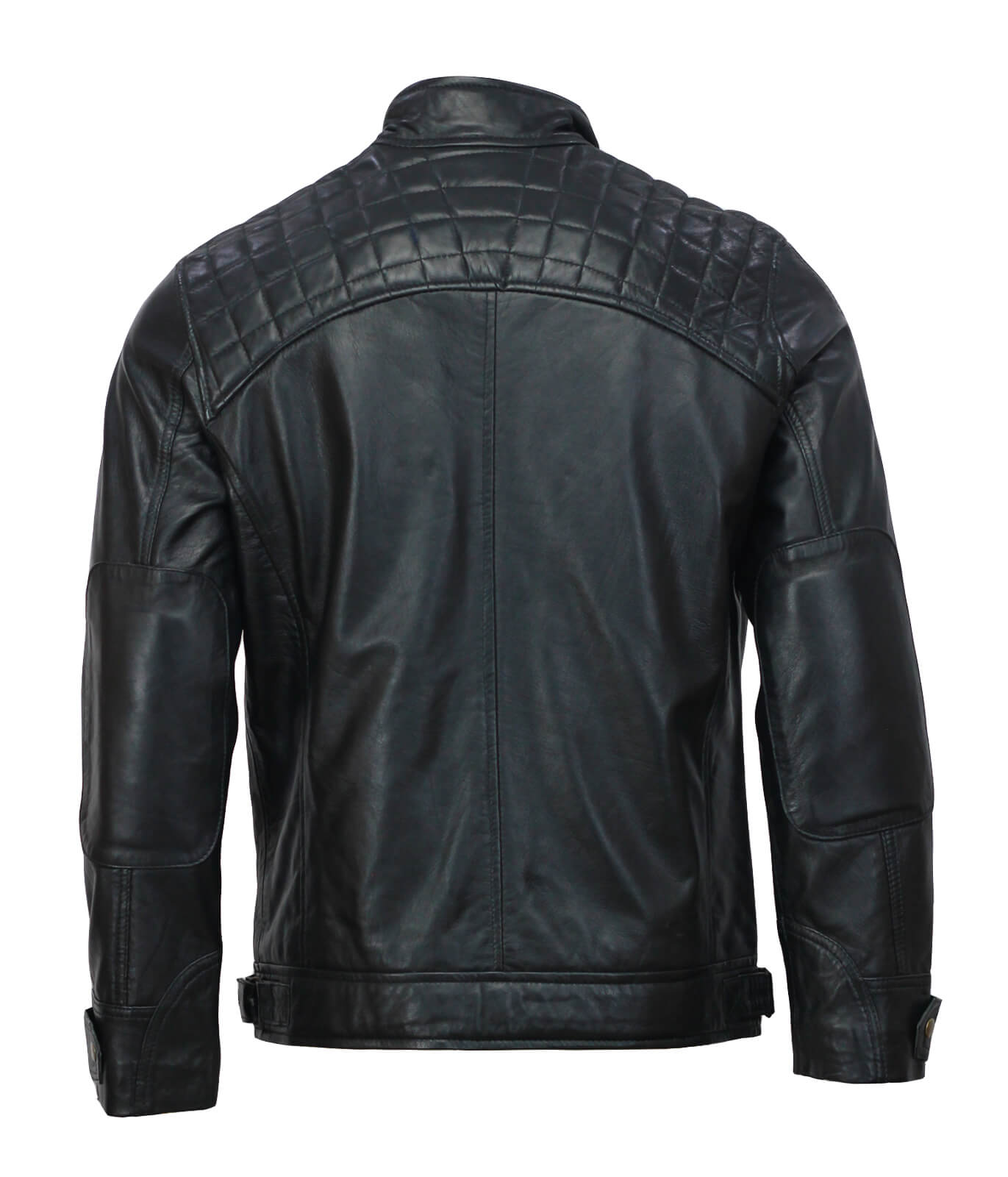 Biker Genuine Leather Jacket Men