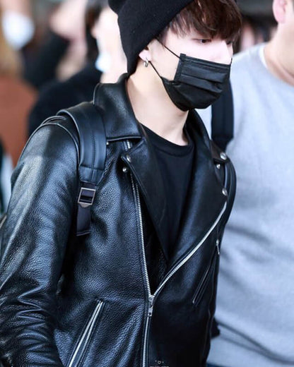 Bts Fashion Jeon Jungkook Black Jacket