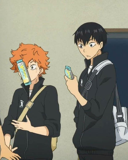 Haikyuu Black Karasuno Volleyball Team Jacket