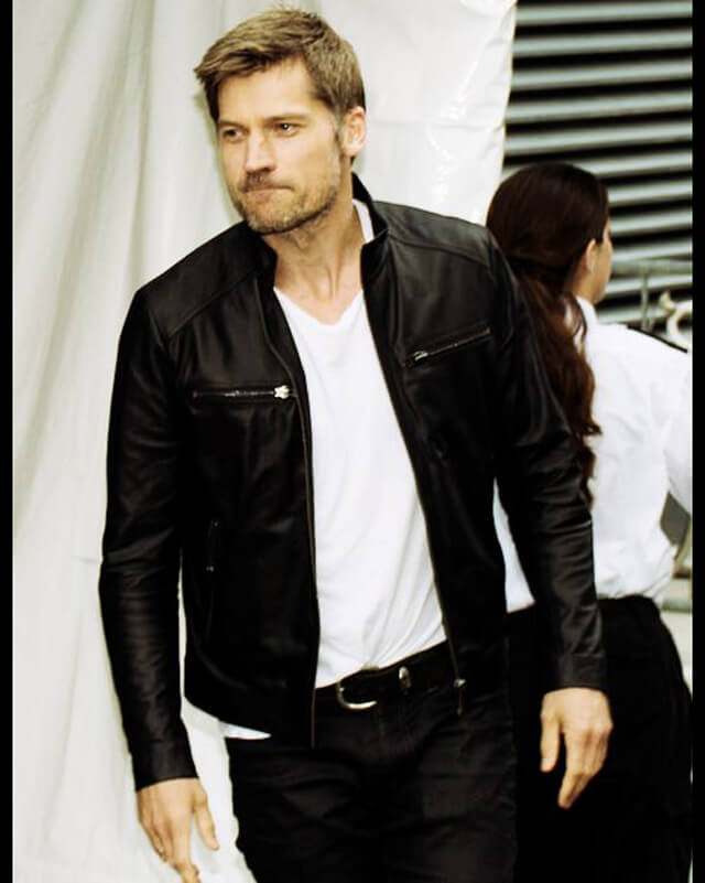 Nikolaj Coster Waldau Black Jacket