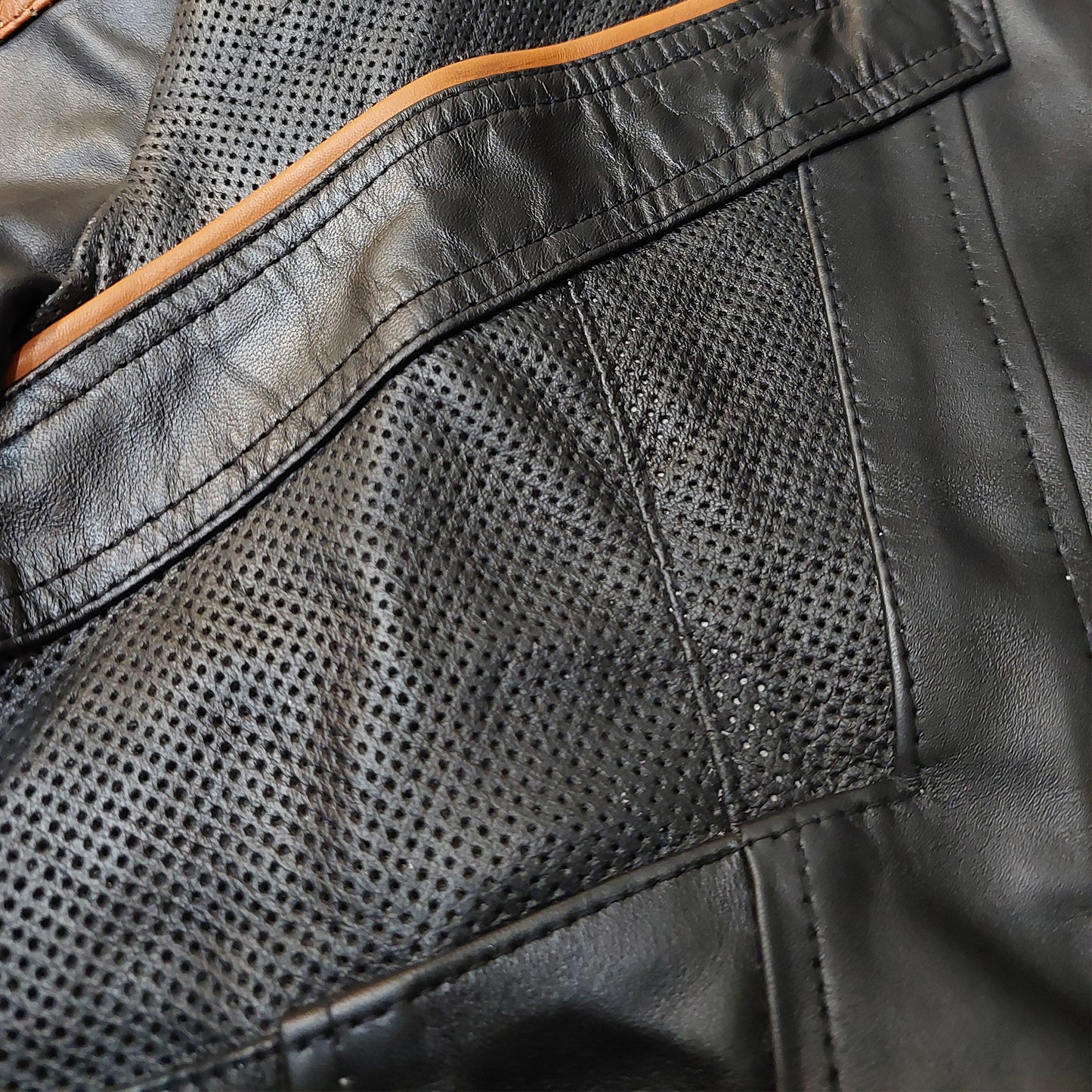 Star Trek Picard Jacket Raffi Musiker Cosplay Real Leather Tan Perforated Jacket
