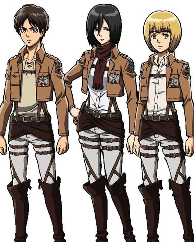 Survery Corps Attack On Titan Cospaly Uniform