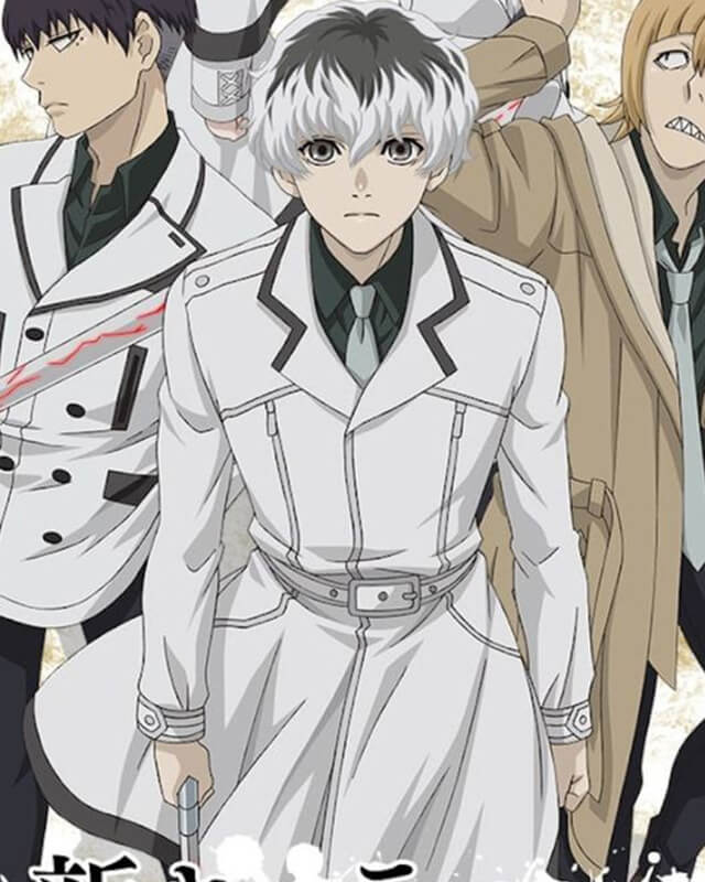 Tokyo Ghoul Kaneki Ken White Coat