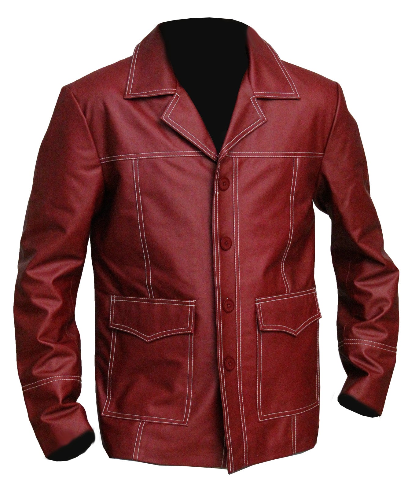 Tyler Durden Costume Red Coat