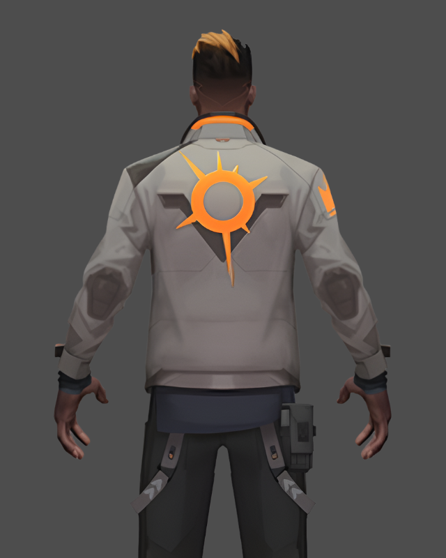 Valorant Phoenix Cosplay Jacket