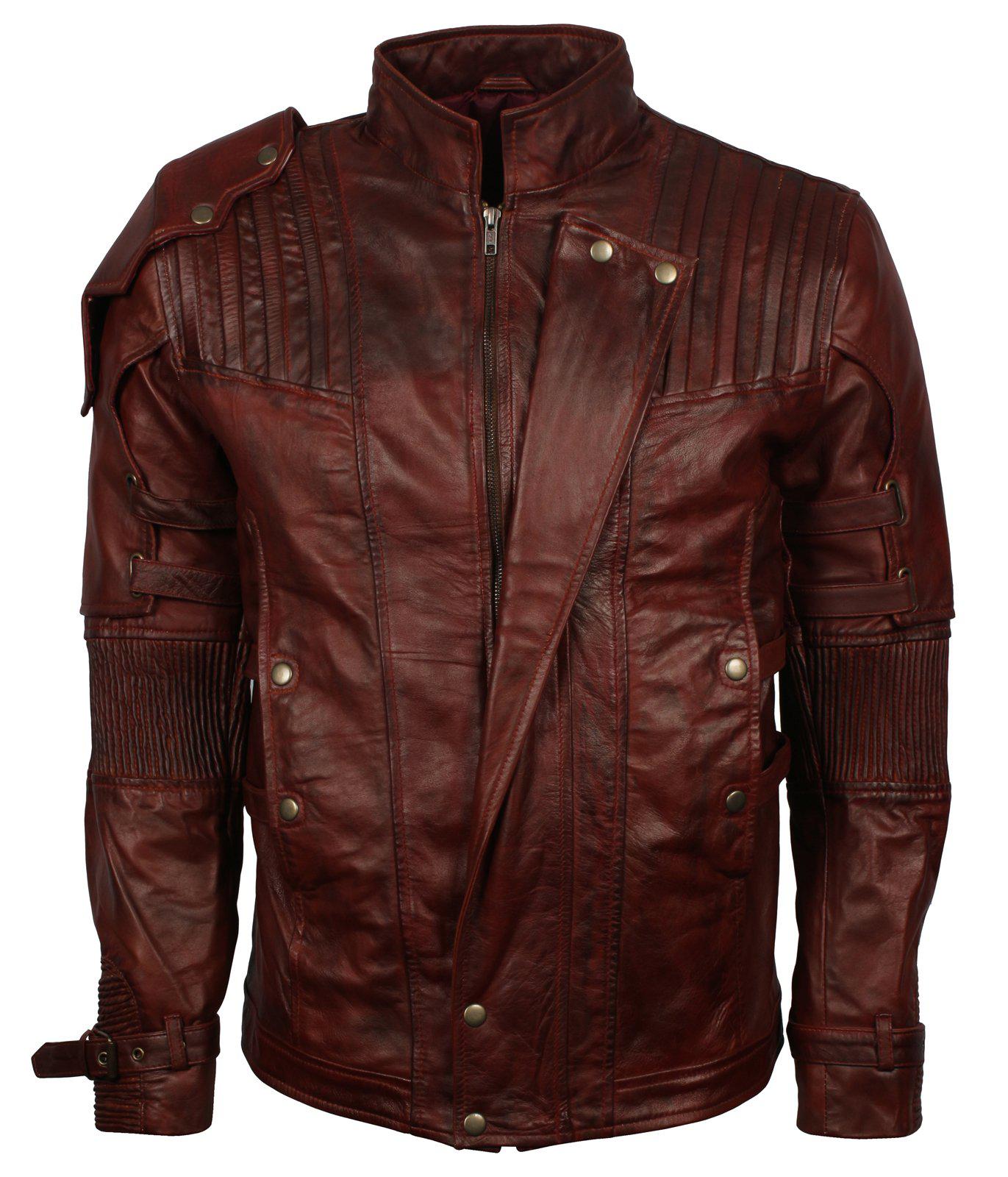 Star Lord Infinity Leather Jacket