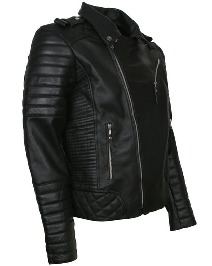 Motorcycle Leather Jacket Mens Boda