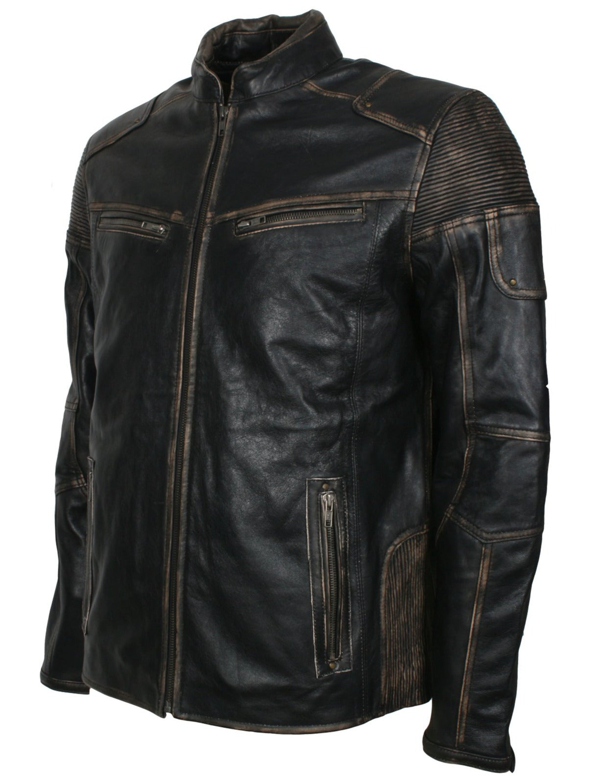 Black Leather Jacket New Look