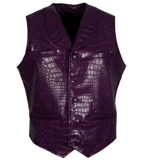 Batman Joker Vest Leather WaistCoat