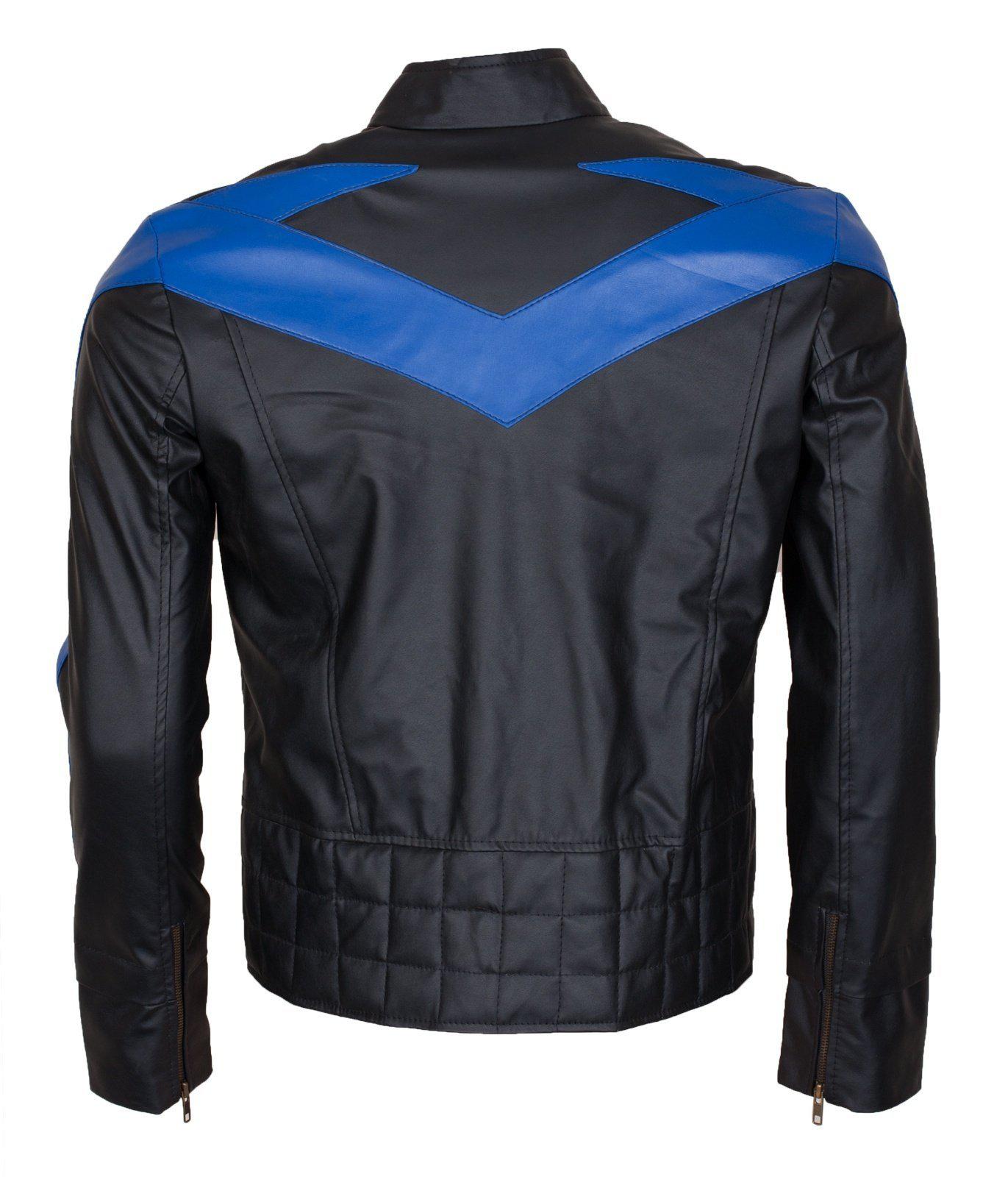 Robin Nightwing Leather Jacket Costume