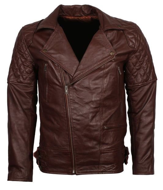 Dark Brown Brando motorcycle jacket