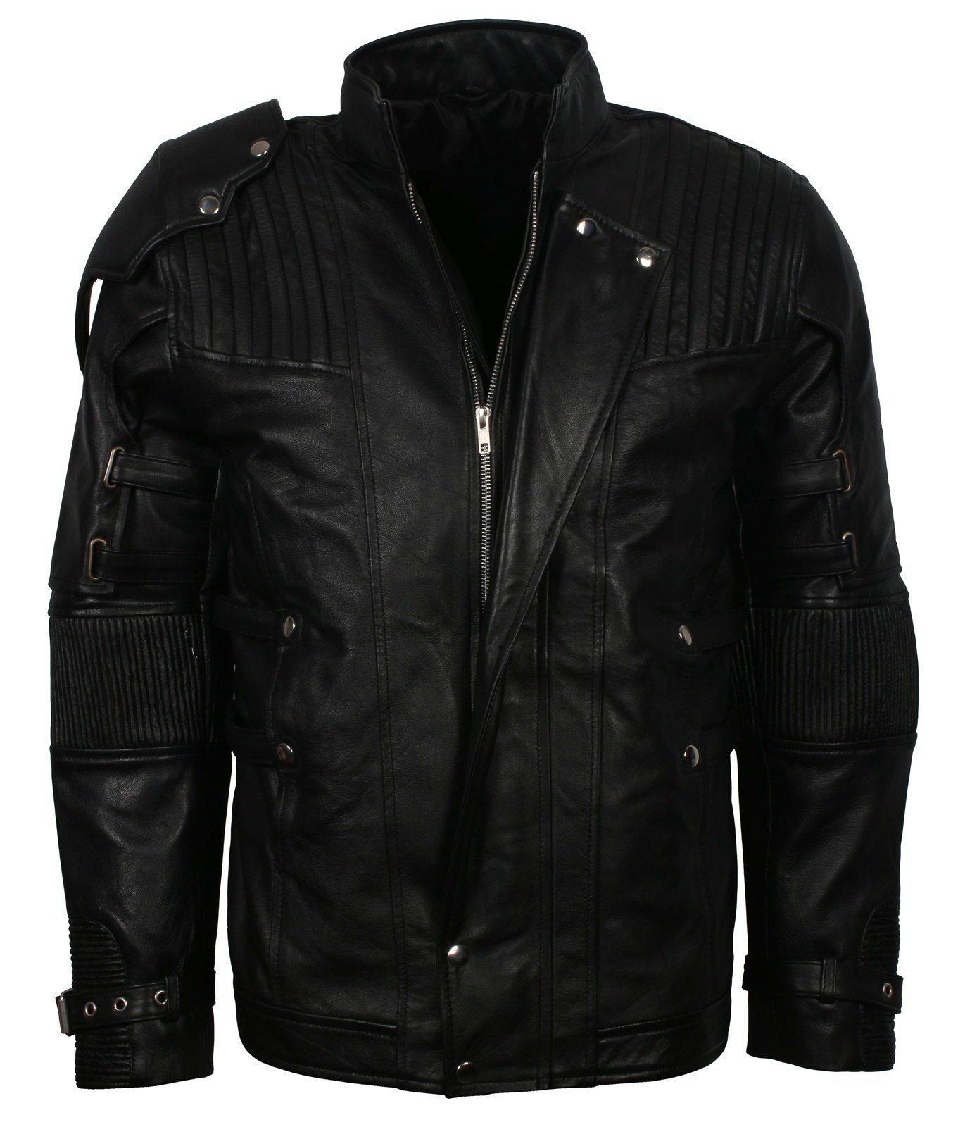 Guardians of the Galaxy Leather Jacket Black