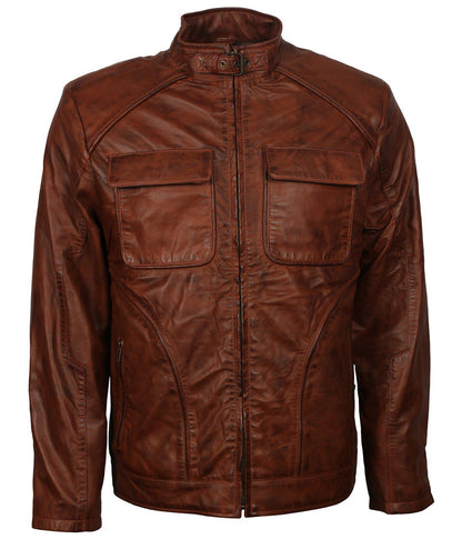 Genuine Leather Vintage Jacket